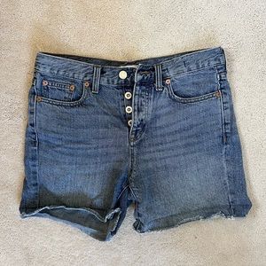 Madewell denim shorts